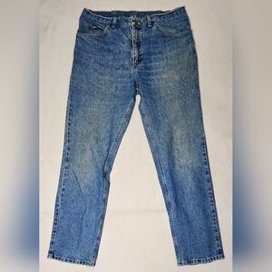 Vintage Men’s Lee Jeans | Broken-In Denim | Rugged Cowboy Workwear 36X32